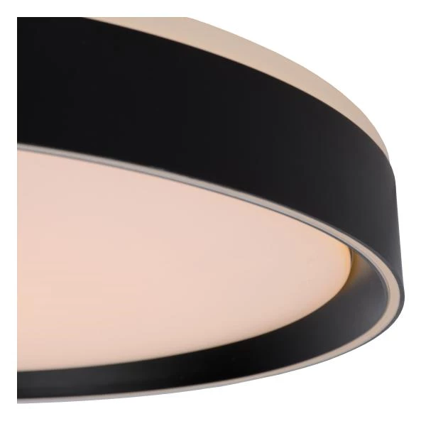 Lucide NURIA - Lámpara de techo - Ø 50 cm - LED 3 StepDim - 1x36W 2700K - Negro - detalle 4